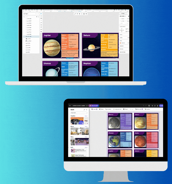 Customizing translated worksheet layouts and formatting in Lunacy design software